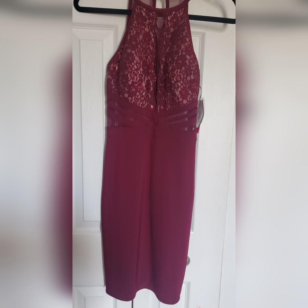 R & M Richard size 3/4 merlot/ nude color